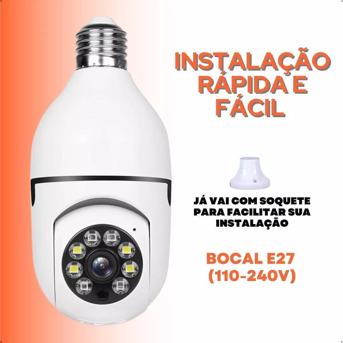Evidencia os componentes ópticos e os elementos relacionados à visão noturna e captura de imagem.