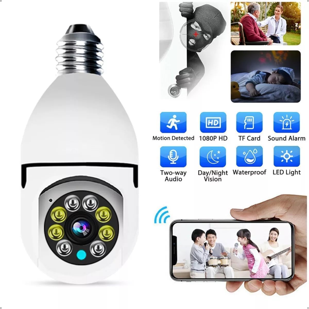Ajuda a visualizar como o produto fica instalado no ambiente e transmite noção de discrição e cobertura do espaço.