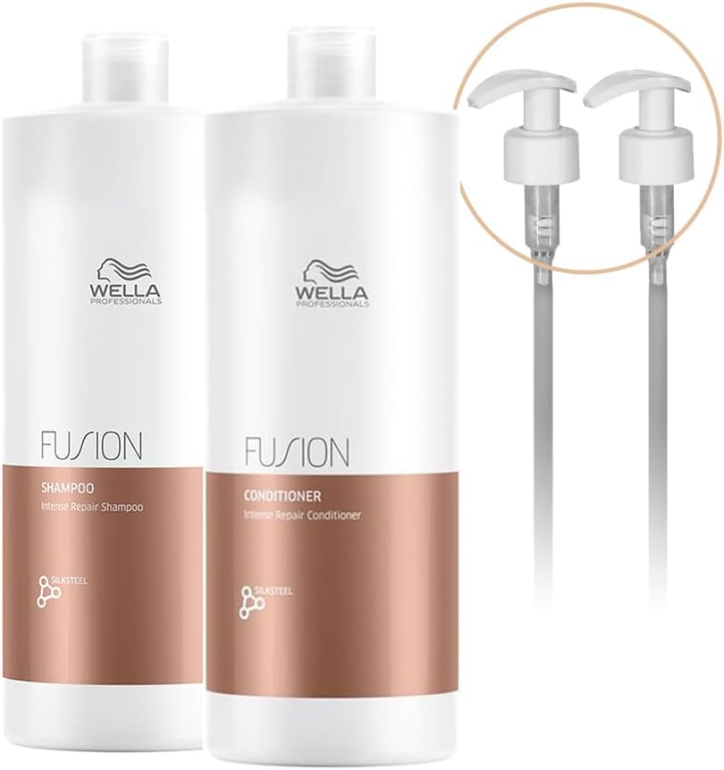 Kit Wella Professionals Fusion Shampoo Condicionador e Válvula (4 Produtos)