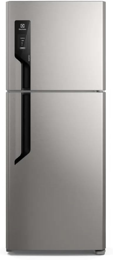 Ajuda a perceber o estilo do acabamento, a simetria do design e o aspecto premium do inox.