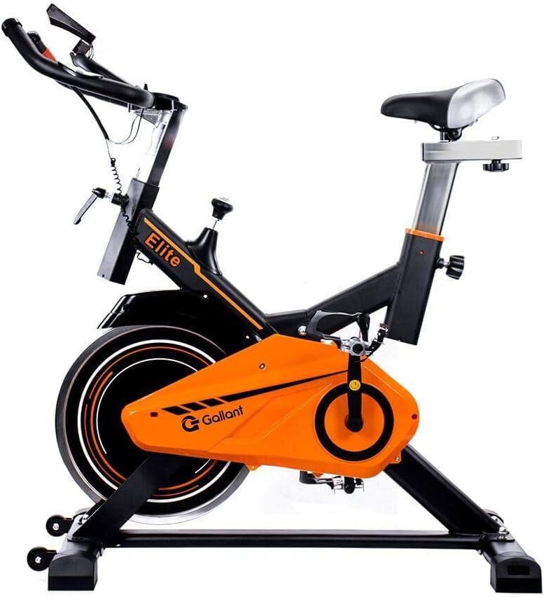 Bicicleta Ergométrica Gallant Elite Spinning Roda de Inércia 13Kg Até 110Kg Mecânica Gsb13Hbta-Pt