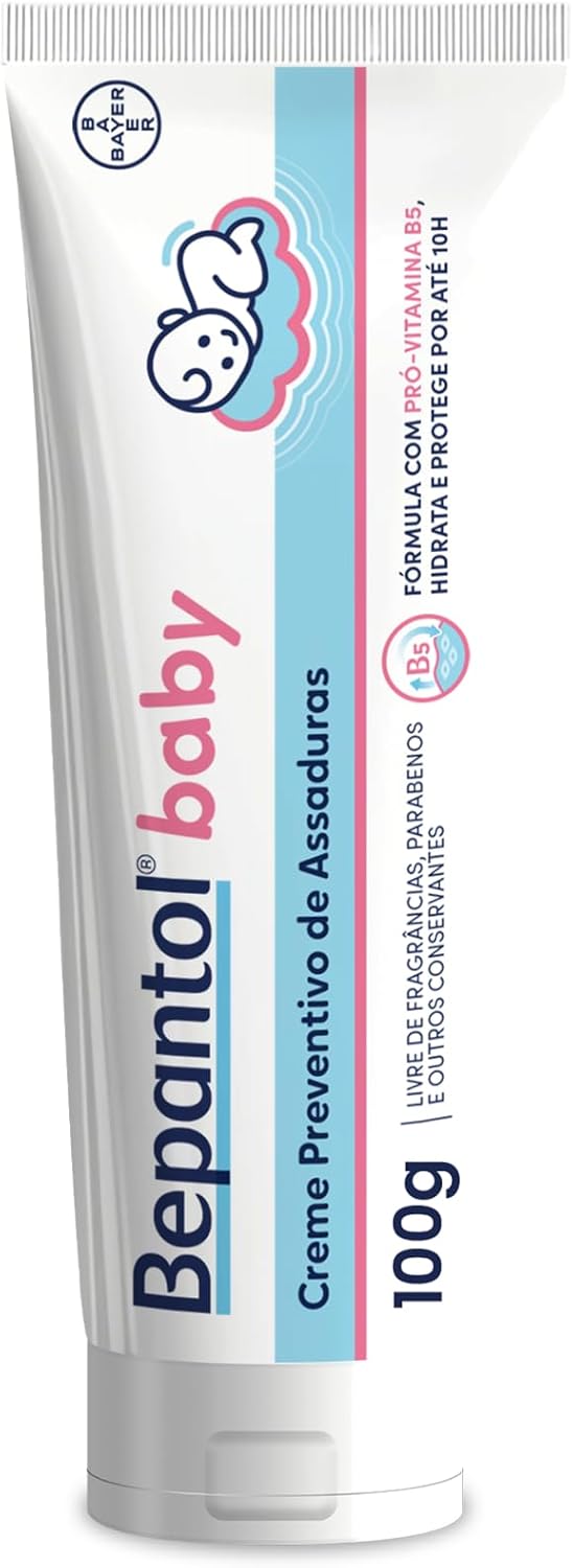 Bepantol Baby Pomada Assadura Bebe, Hipoalergênica, 100G
