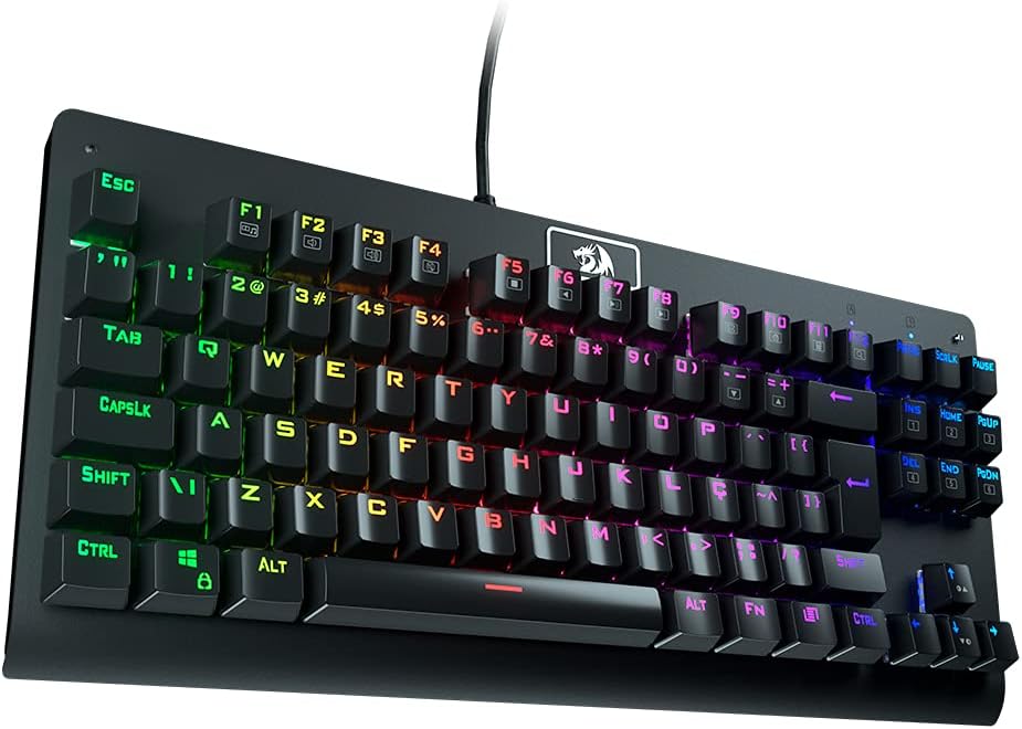 Ajuda a destacar ergonomia, altura ajustável e construção do corpo do teclado.