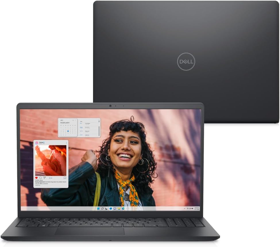 Notebook Dell Inspiron 15 3530, 15.6" Full Hd (1920X1080), Intel Core I5‑1334U, 8 Gb Ram, 512 Gb Ssd, Windows 11 Home, Preto