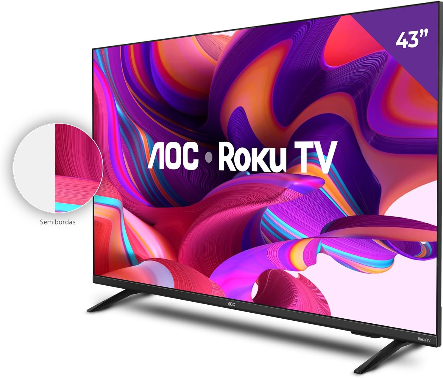 Mostra como a TV se encaixa no ambiente e reforça o uso cotidiano.