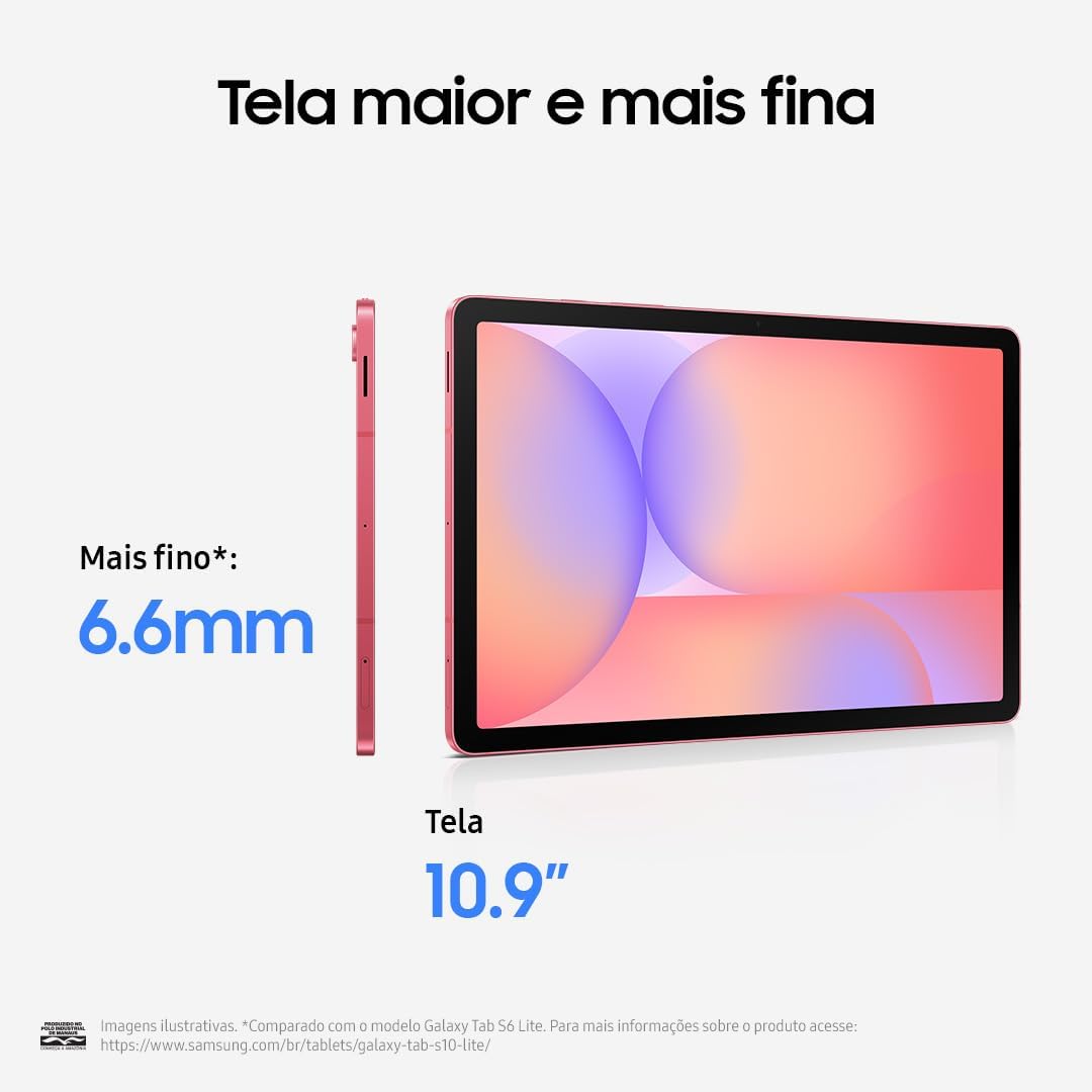 Ajuda a reforçar portabilidade, leveza visual e acabamento.