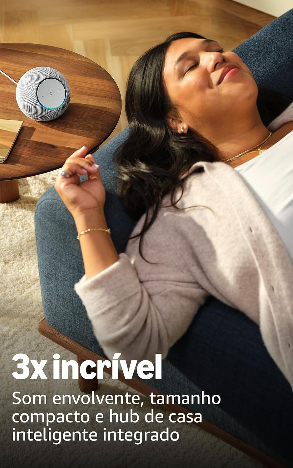 Ajuda a destacar controles físicos, microfones ou pontos de uso ligados à privacidade e interação com Alexa.