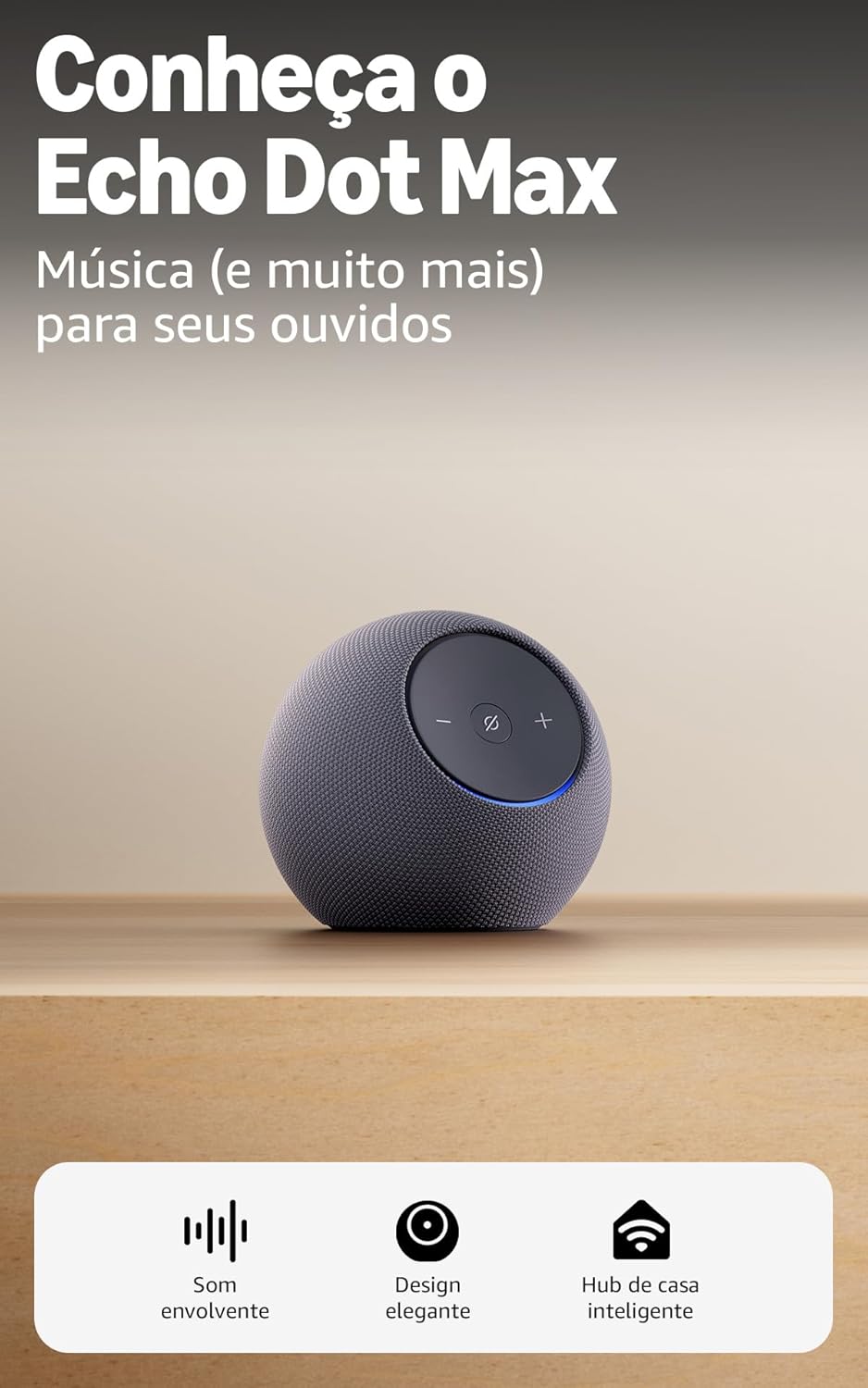 Echo Dot Max com Alexa