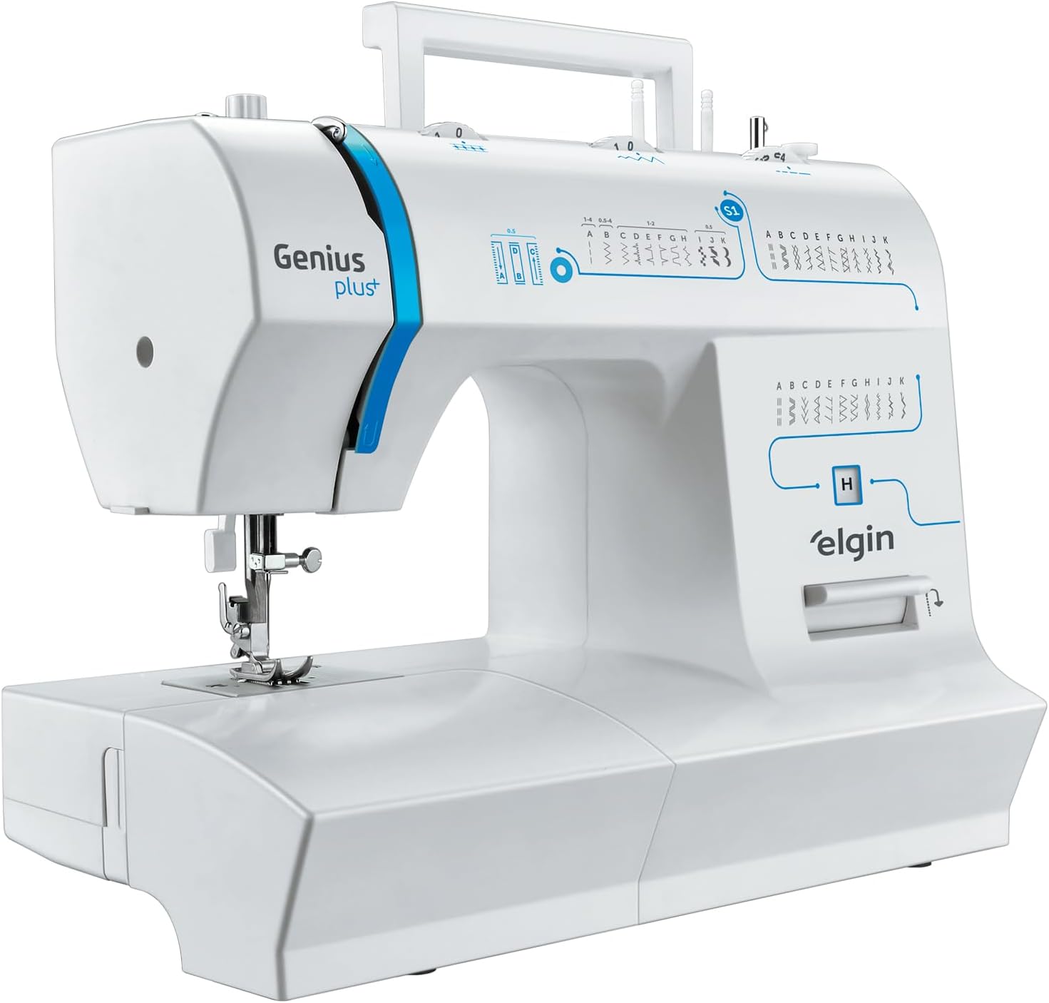 Máquina de Costura Elgin Genius Plus 110V