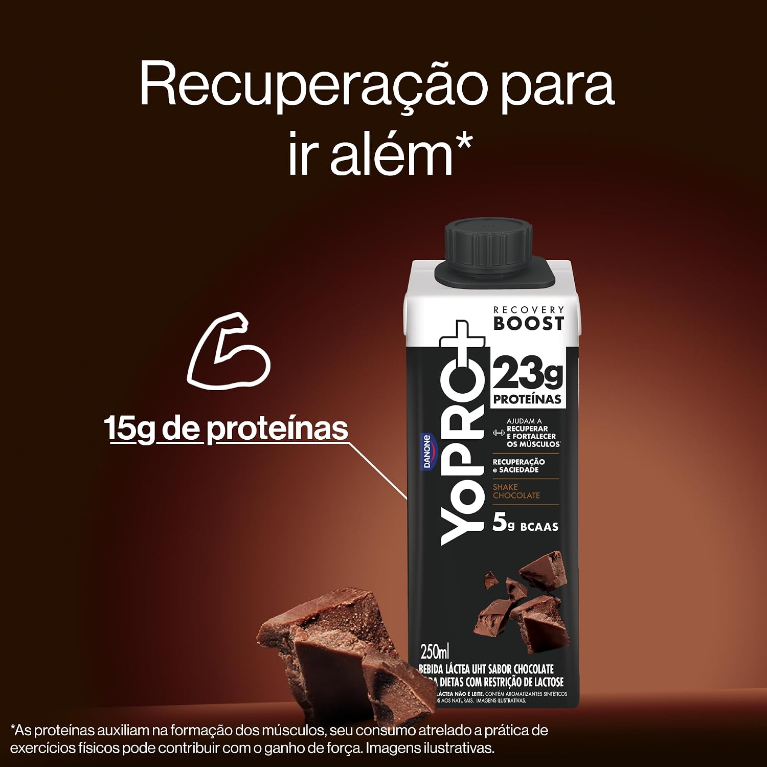 Ajuda a destacar claims principais do rótulo e a leitura rápida das vantagens nutricionais.