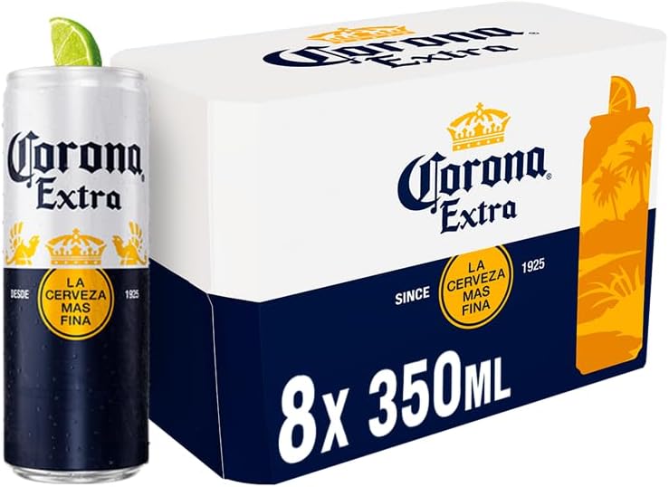 Corona Extra Lata 350Ml Pack 8 Unidades