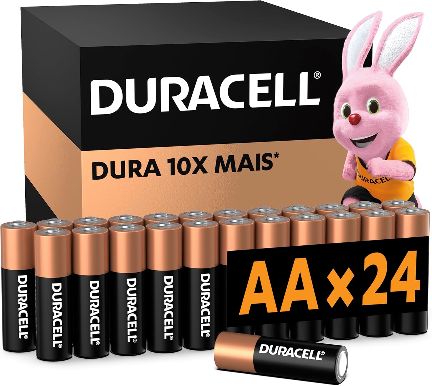 Duracell Pilhas Alcalinas Aa 24 Unidades