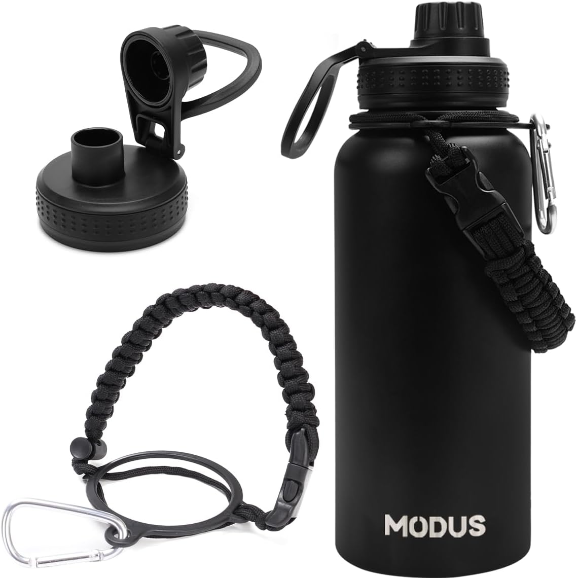 Garrafa Térmica Cadina 950Ml Preta