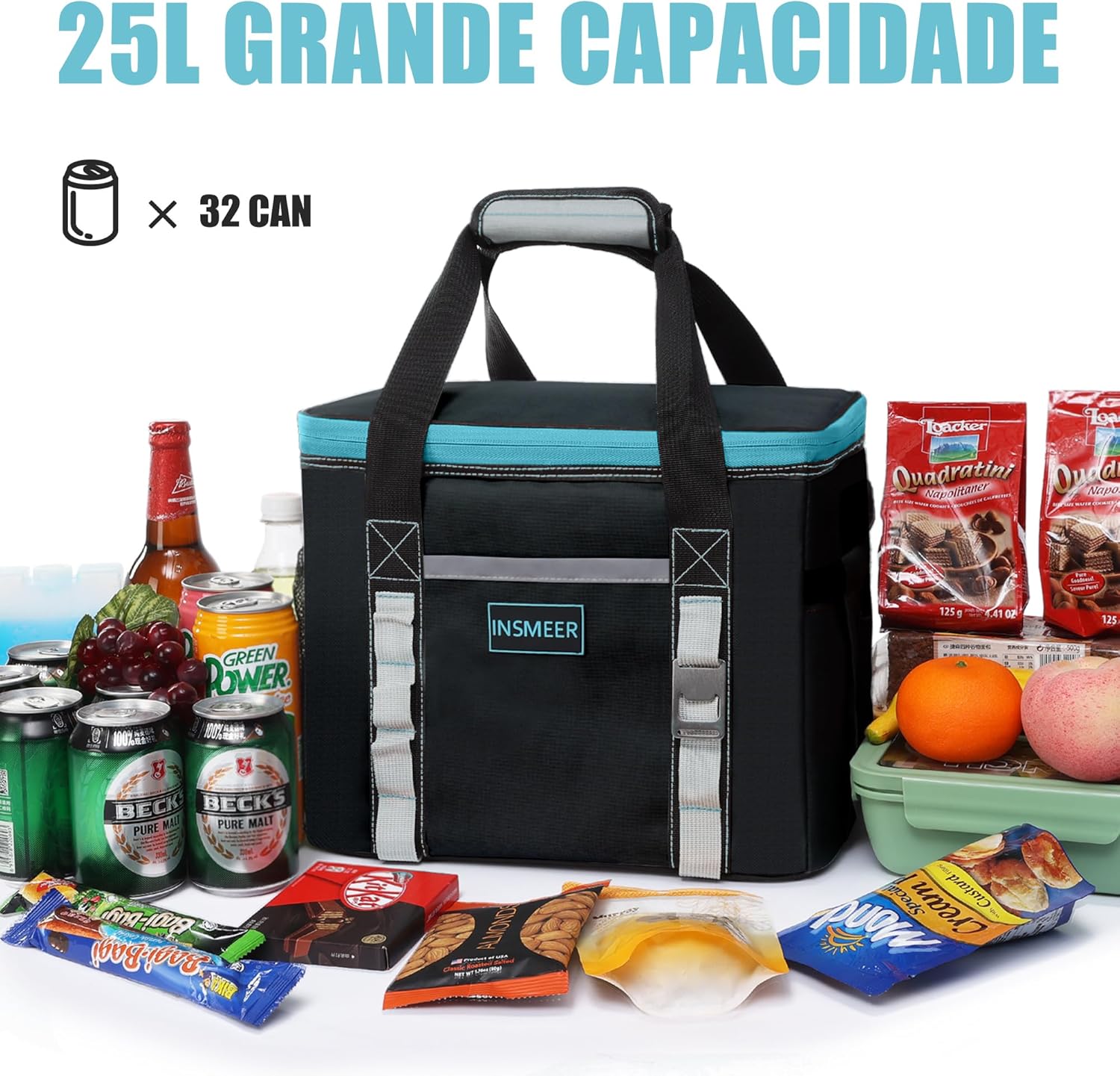 Mostra como a bolsa se comporta no dia a dia e reforça a ideia de portabilidade.