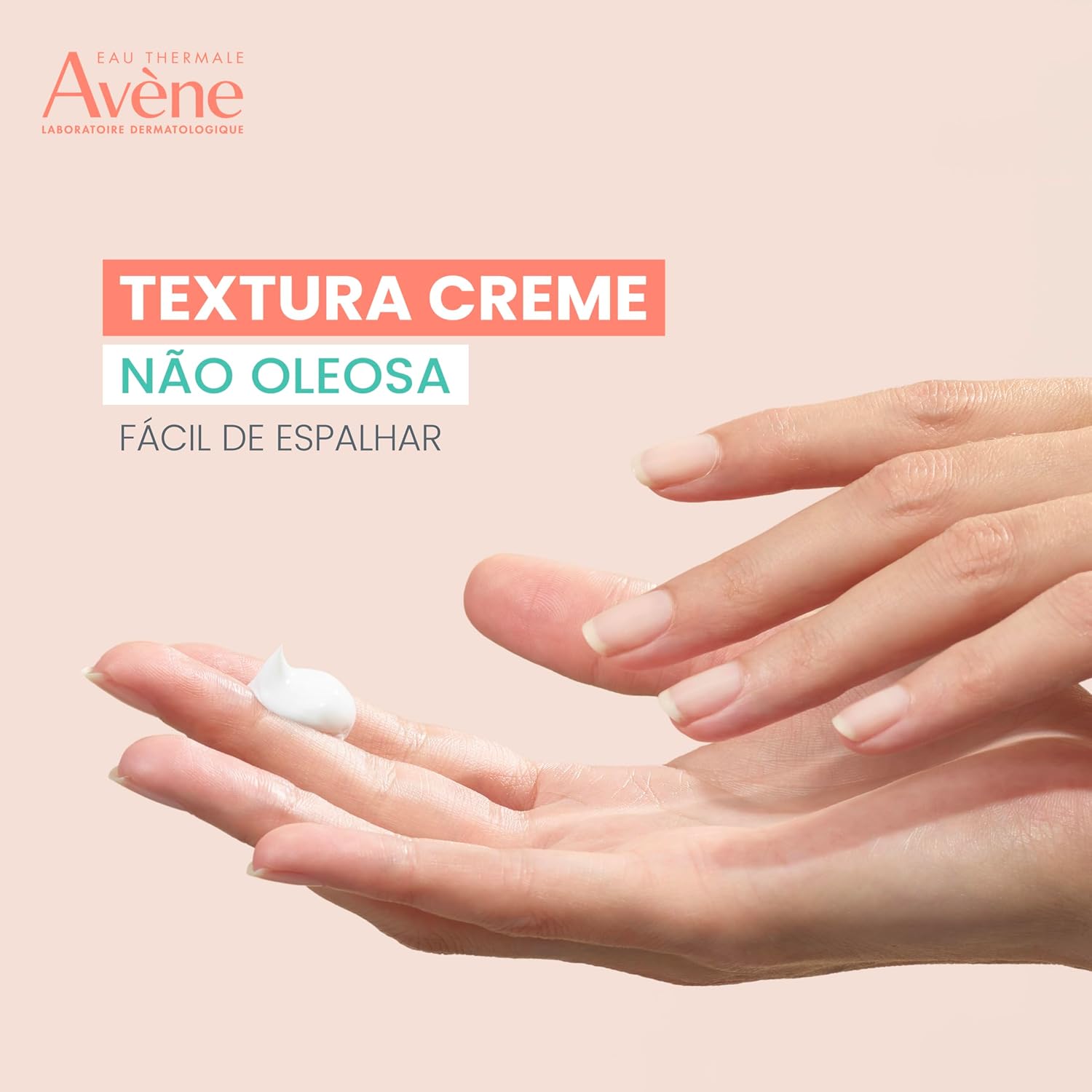 Realça diferenciais do creme reparador e reforça a promessa de ação na pele sensibilizada.