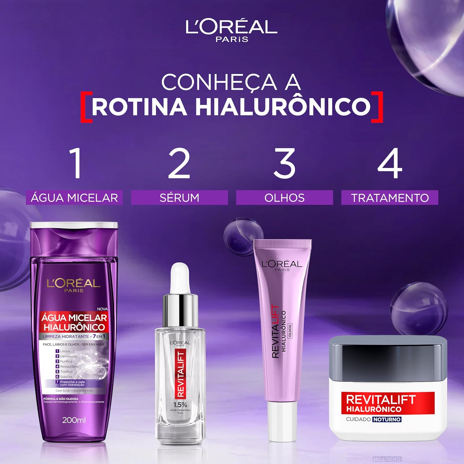 Complementa a visão do kit e pode ajudar a esclarecer detalhes de apresentação, volume ou posicionamento da linha.