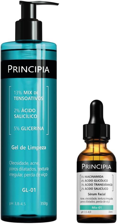 Kit Anti-Acne Principia com Gel e Sérum