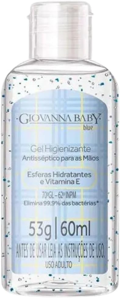 Álcool Gel Giovanna Baby Blue 60Ml