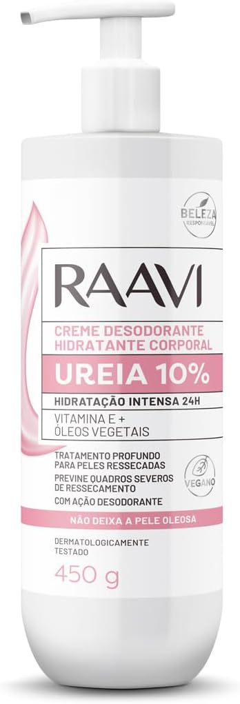 Raavi Creme Hidratante Corporal Ureia 10%