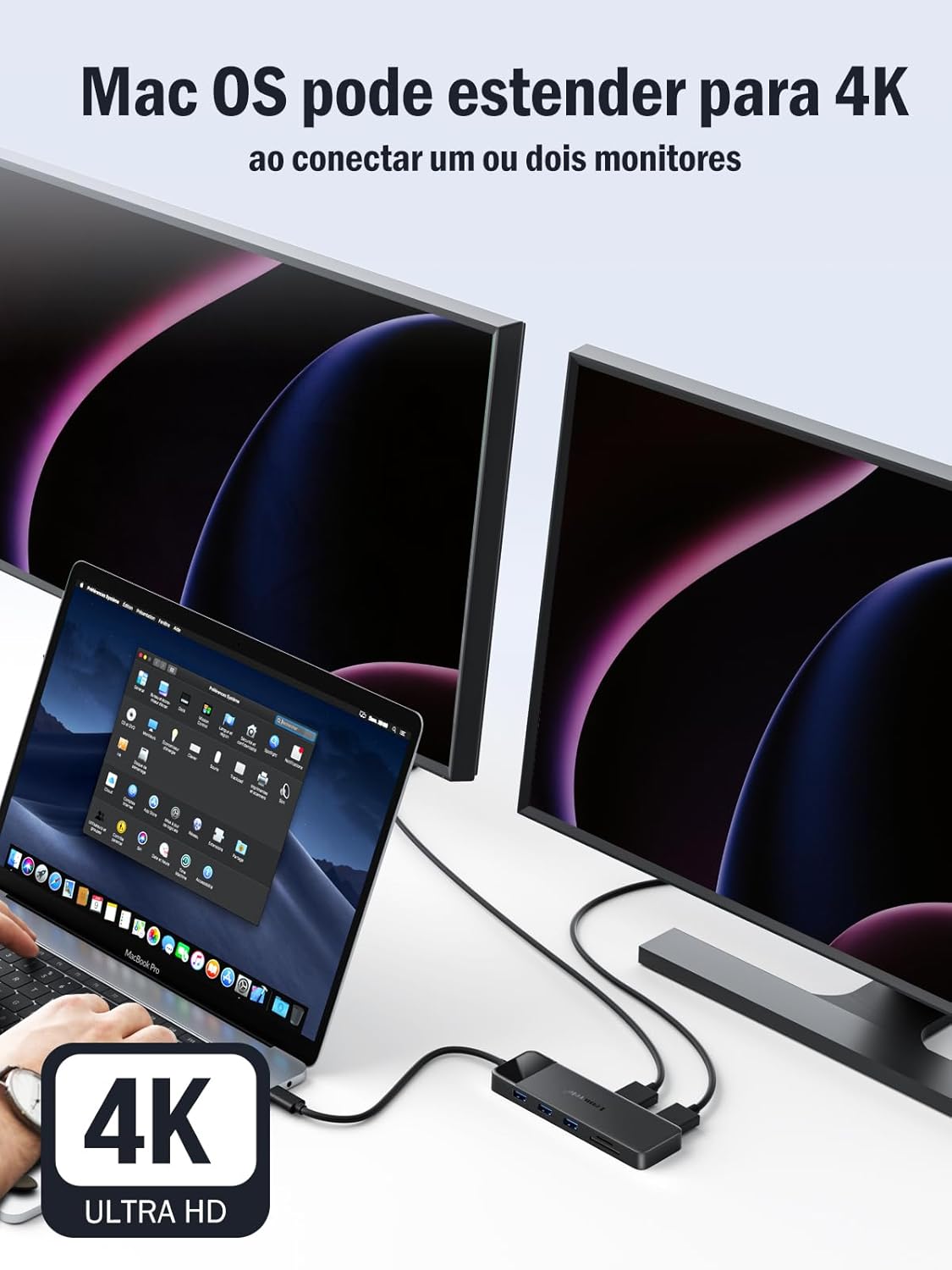 Evidencia a utilidade no home office e produtividade multitarefa.