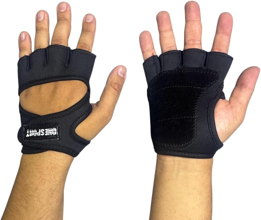Apresenta o design, a cor e o estilo básico da luva, ajudando na identificação imediata do item.