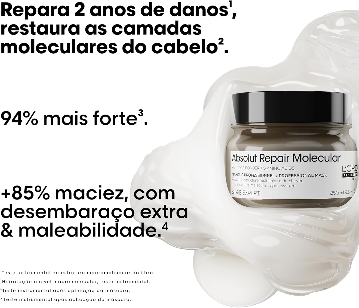 Ajuda a comunicar posicionamento premium e a ideia de tratamento avançado.