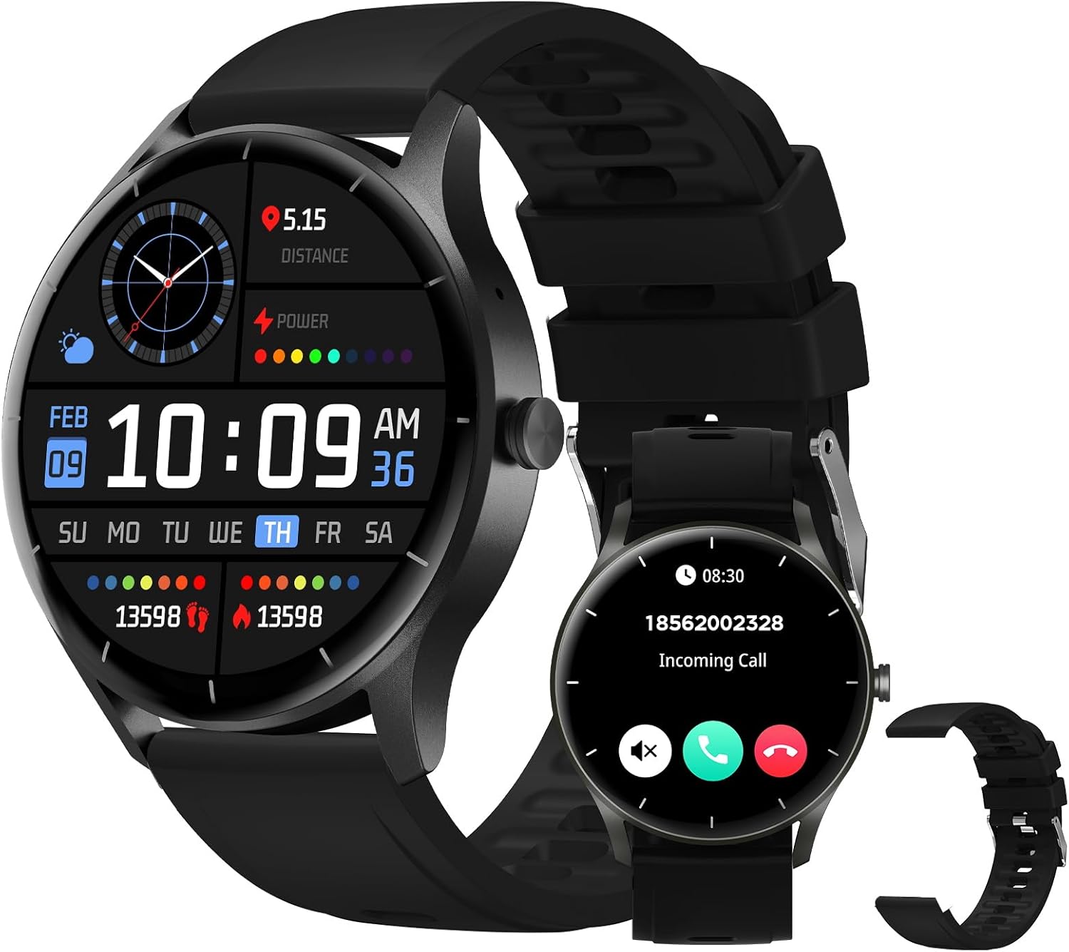 Smartwatch Peje Hw12 Preto