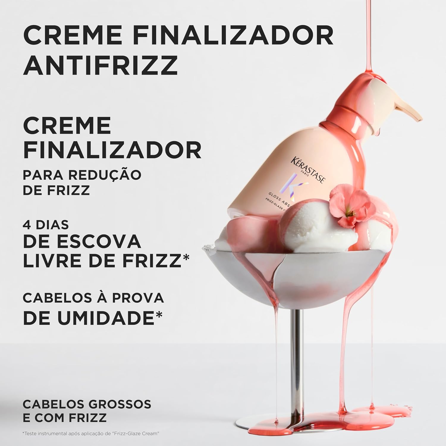 Ajuda a destacar o visual do frasco e a percepção de qualidade da apresentação.