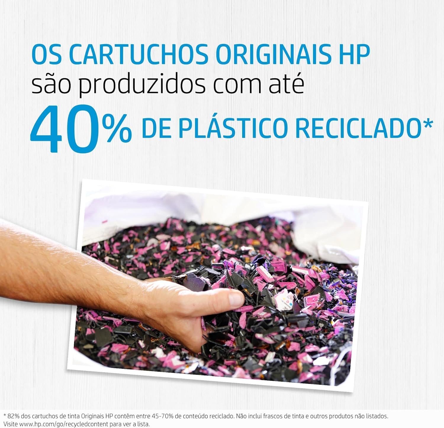 Ajuda a destacar identificação do modelo F6V29AB e aspecto físico do cartucho.