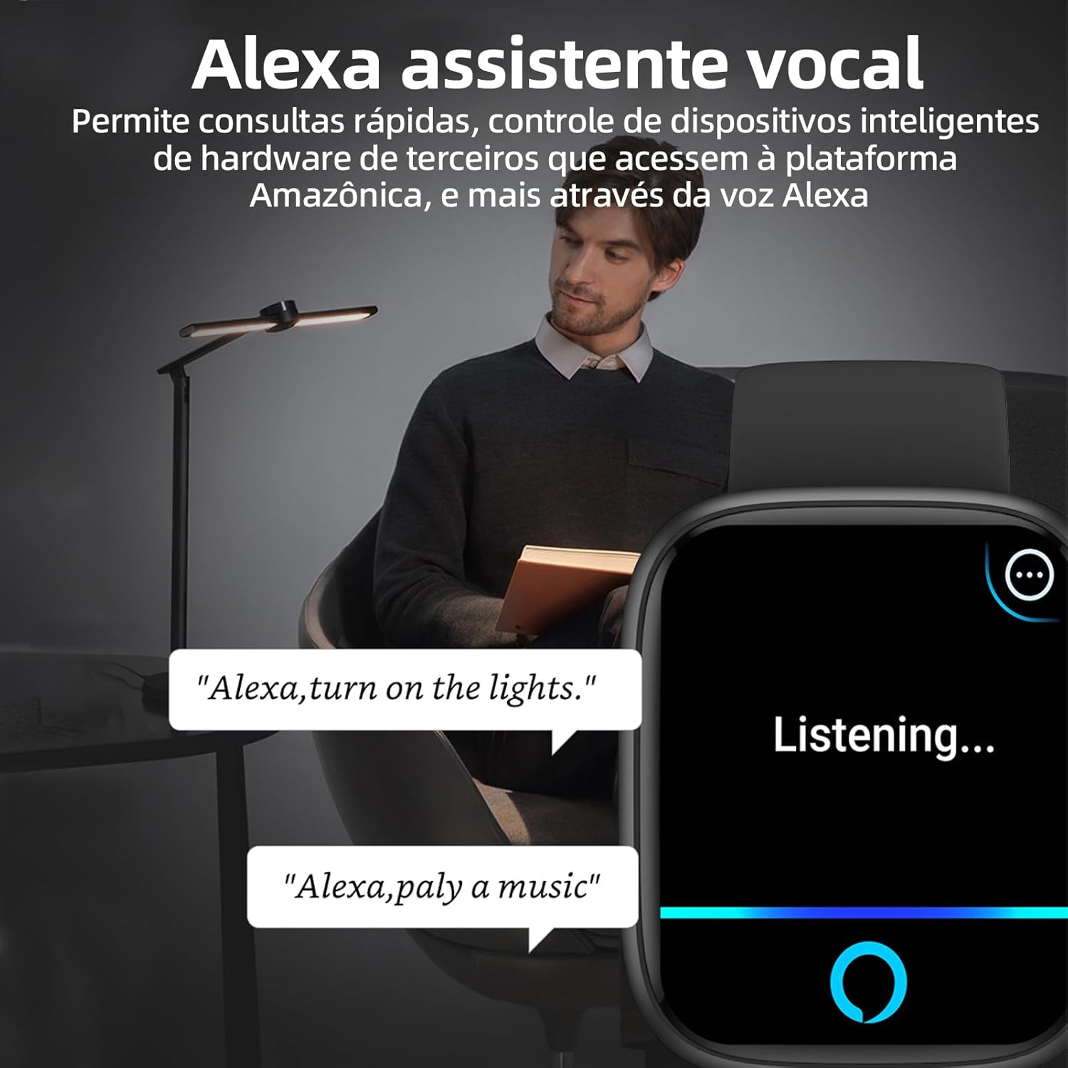 Evidencia o tamanho da tela, legibilidade e a aparência do sistema/touchscreen.