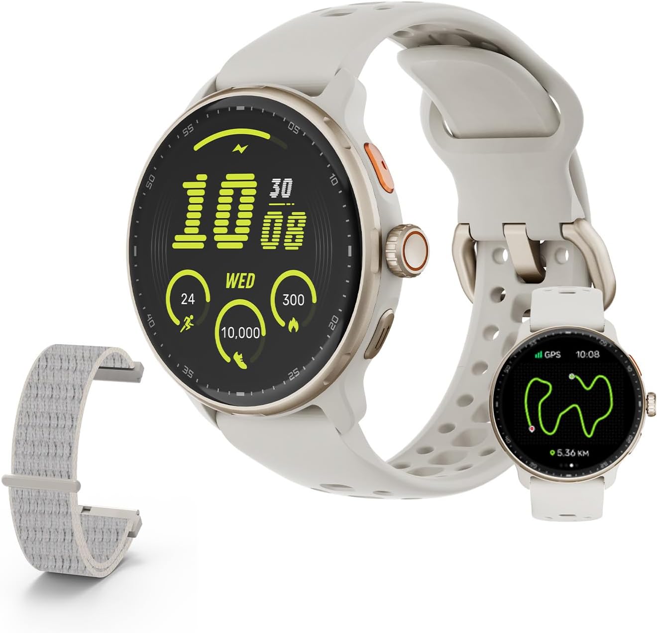 Smartwatch Bettdow Gps 1,43" Amoled Titanium