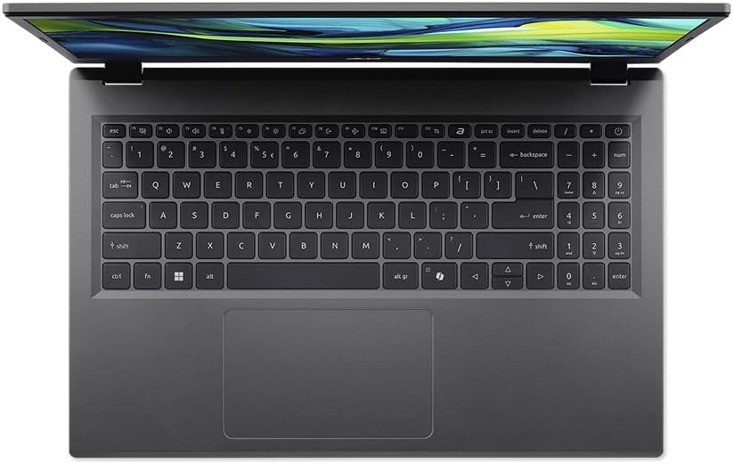 Ajuda a observar ergonomia de uso, teclado e acabamento da área de digitação.