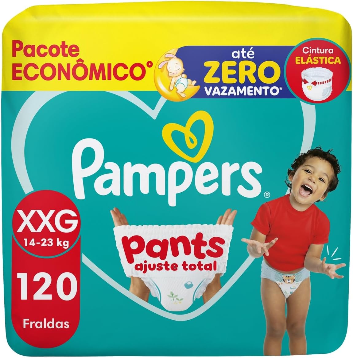 Fralda Pampers Pants Ajuste Total Xxg
