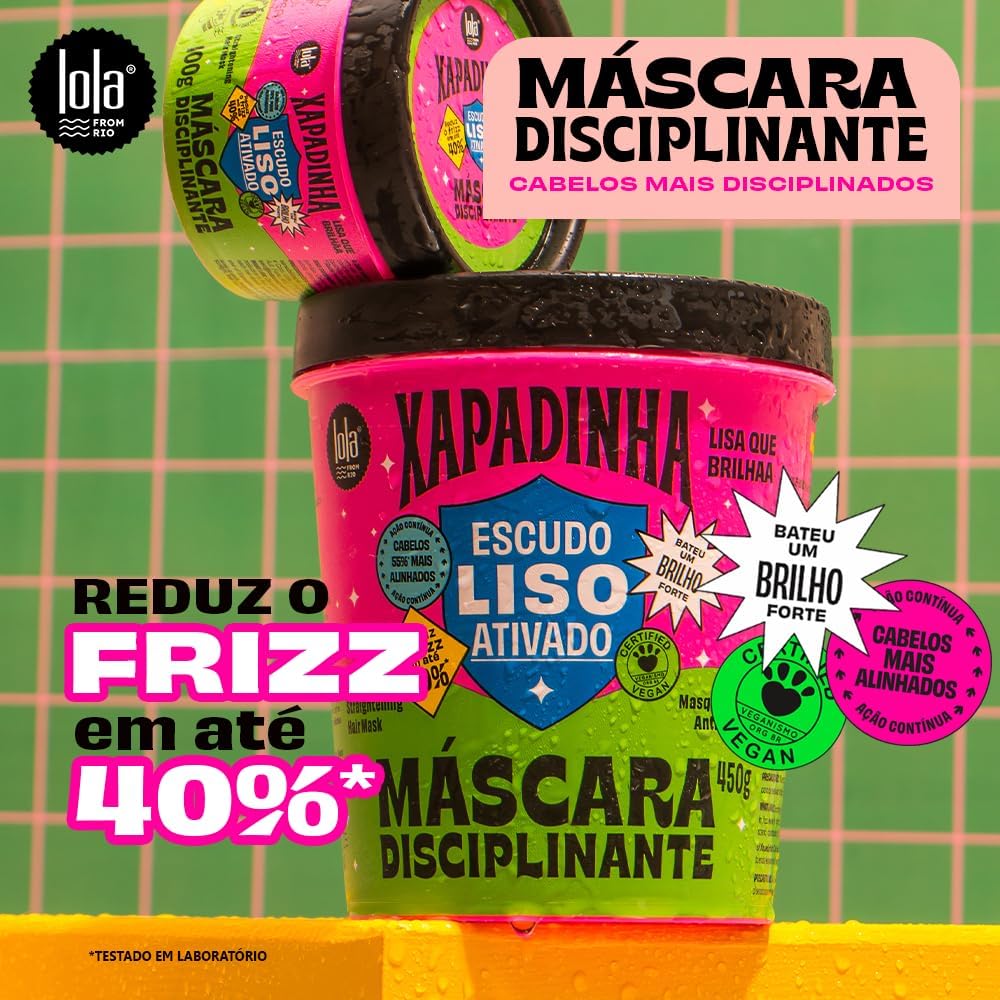 Relaciona o produto à rotina de cuidados capilares e ao resultado esperado nos fios lisos.