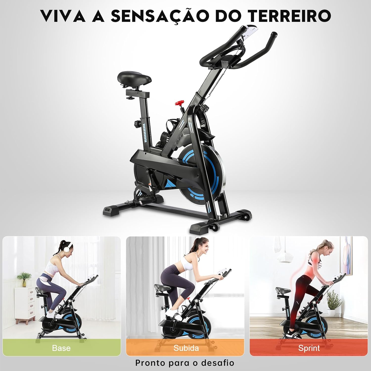 Serve para mostrar acabamento, conforto ou mecanismo de ajuste.