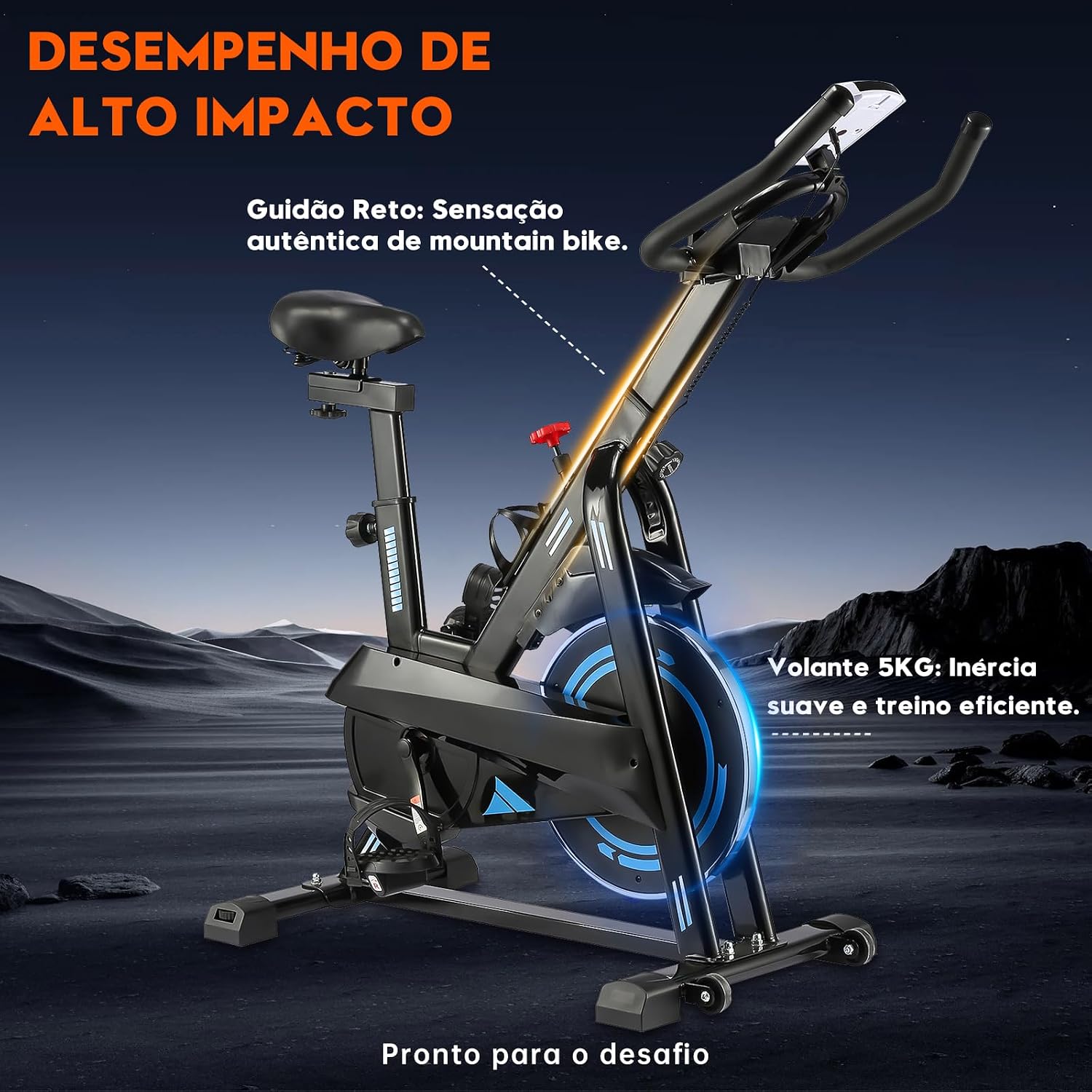 Ajuda a observar proporções, ergonomia e formato da estrutura triangular.