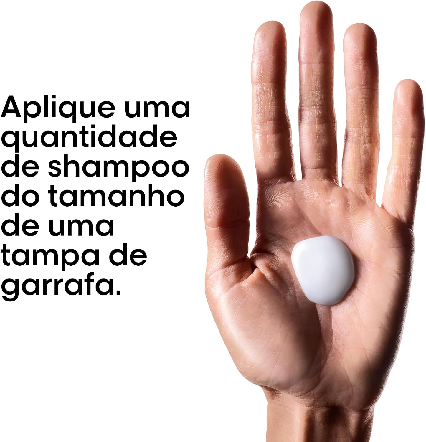 Destaca o design do frasco e o tamanho de 300ml em contexto visual.