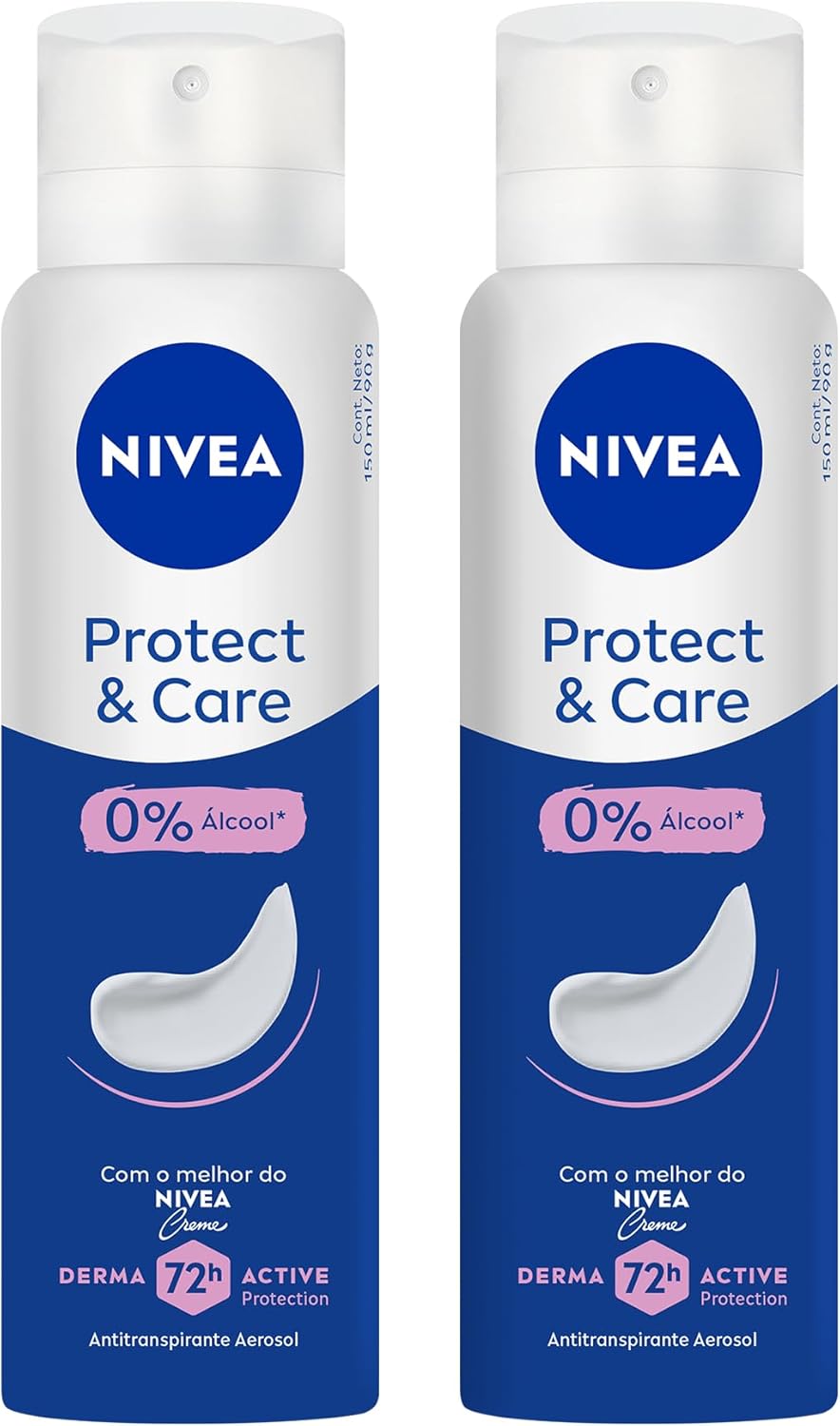 Desodorante Aerossol Nivea Protect & Care 2 Unidades