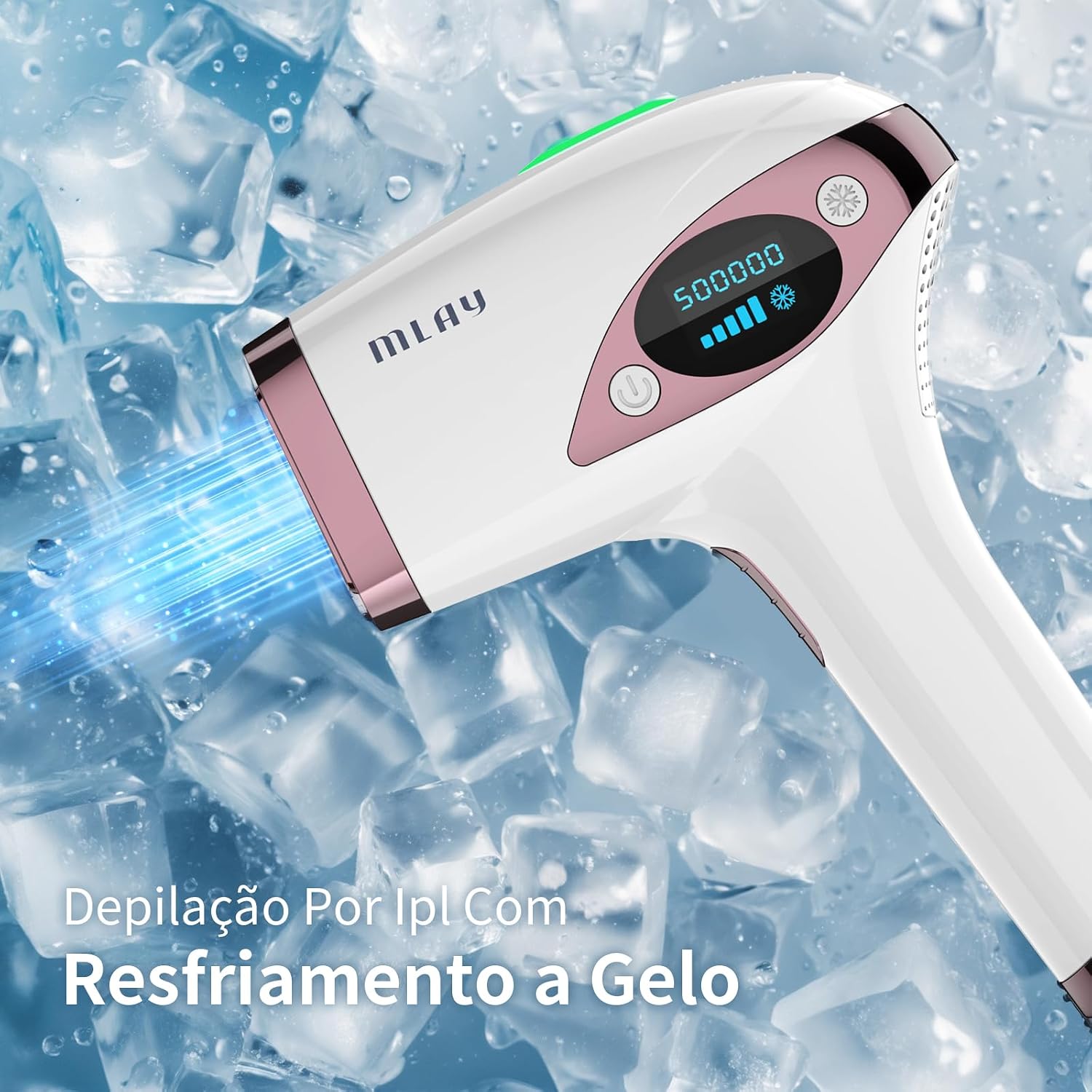 Ajuda a comunicar onde o depilador pode ser usado e a proposta de uso doméstico.