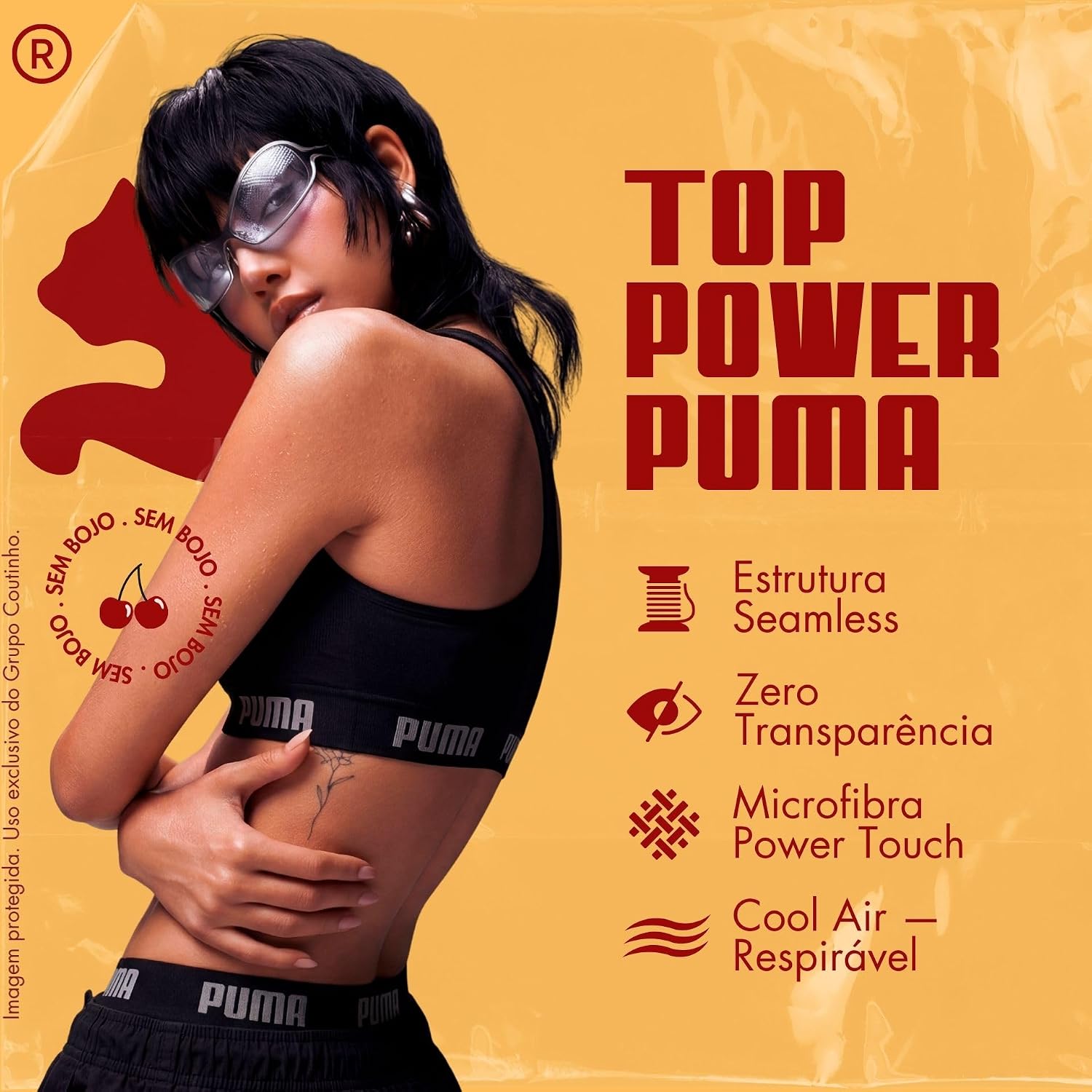 Mostra melhor a modelagem anatômica e o caimento no corpo.