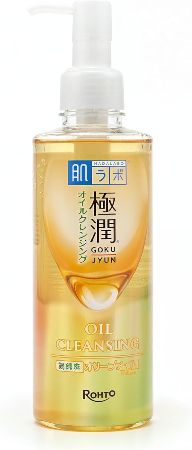 Hada Labo® Gokujyun Oil Cleasing - Óleo de Limpeza Facial Demaquilante com Ácido Hialurônico 200Ml