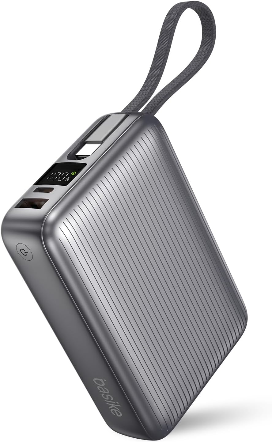 Basike Power Bank 20000Mah 45W Cinza