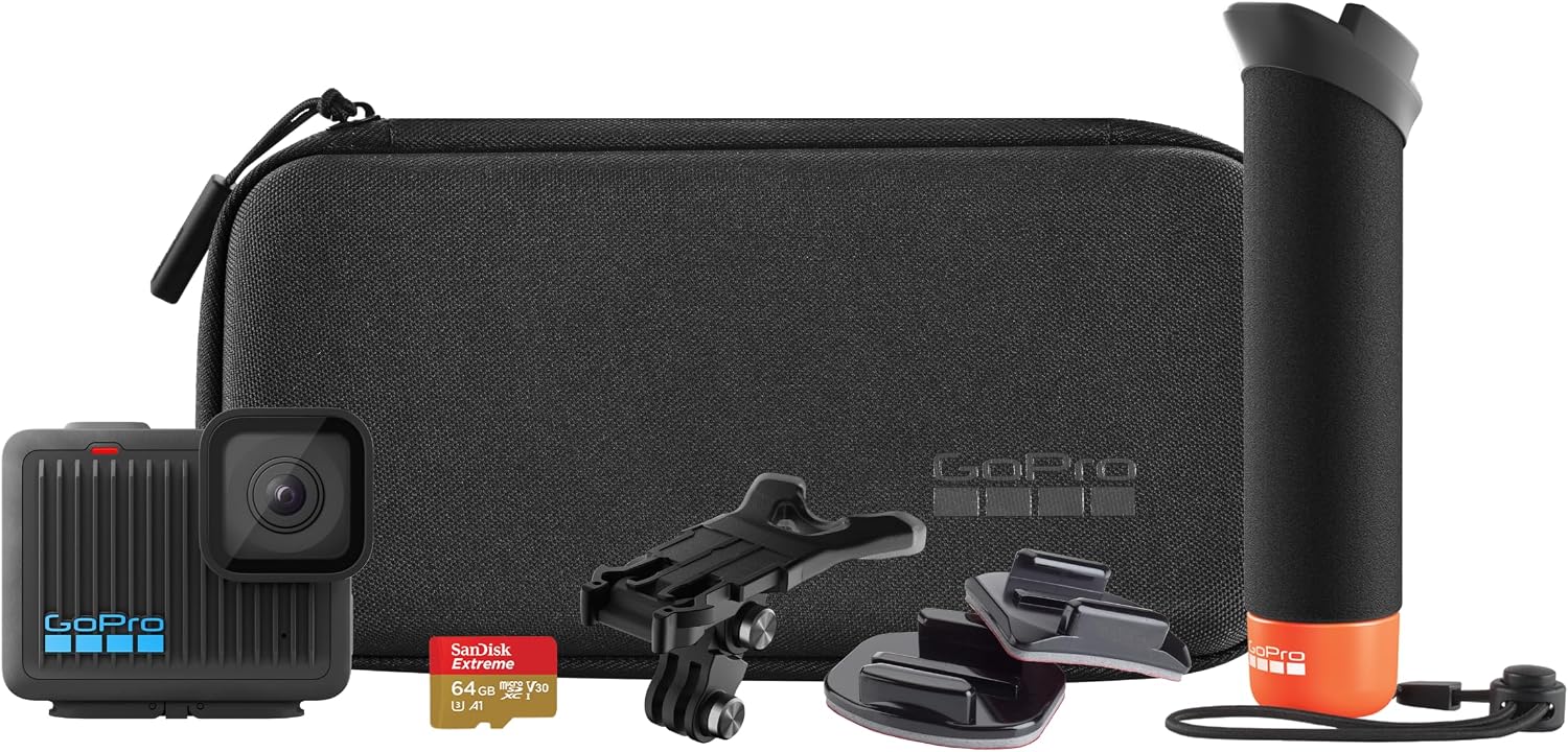 Gopro Hero Bundle 4K com Acessórios