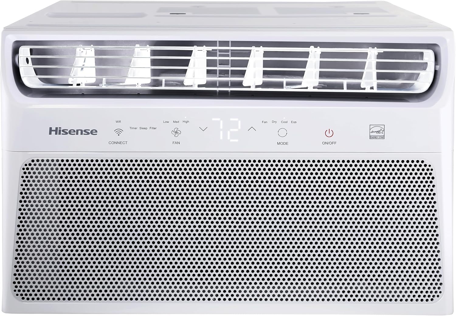 Ar-Condicionado Janela Hisense 7.500 Btus Wi-Fi