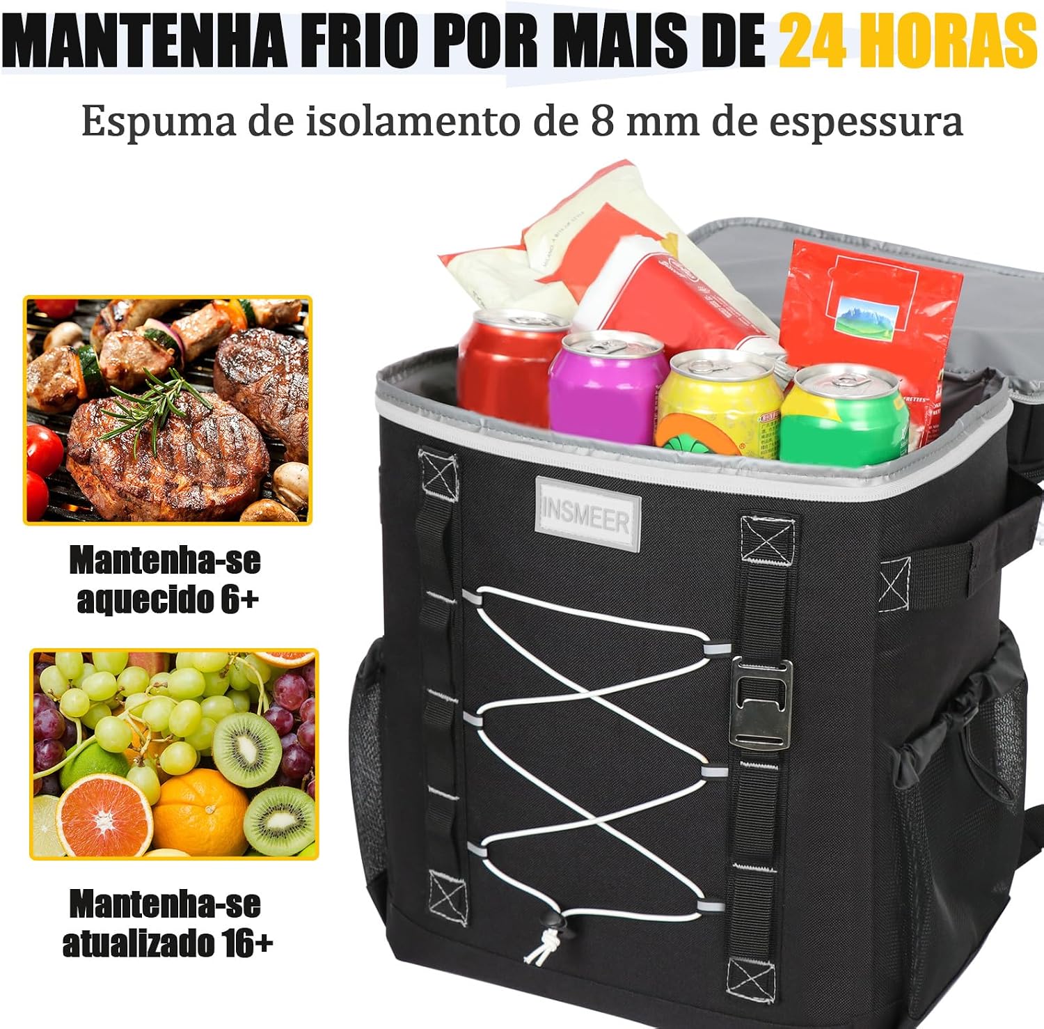 Ajuda a reforçar construção, organização interna e funcionalidade dos compartimentos isolados.