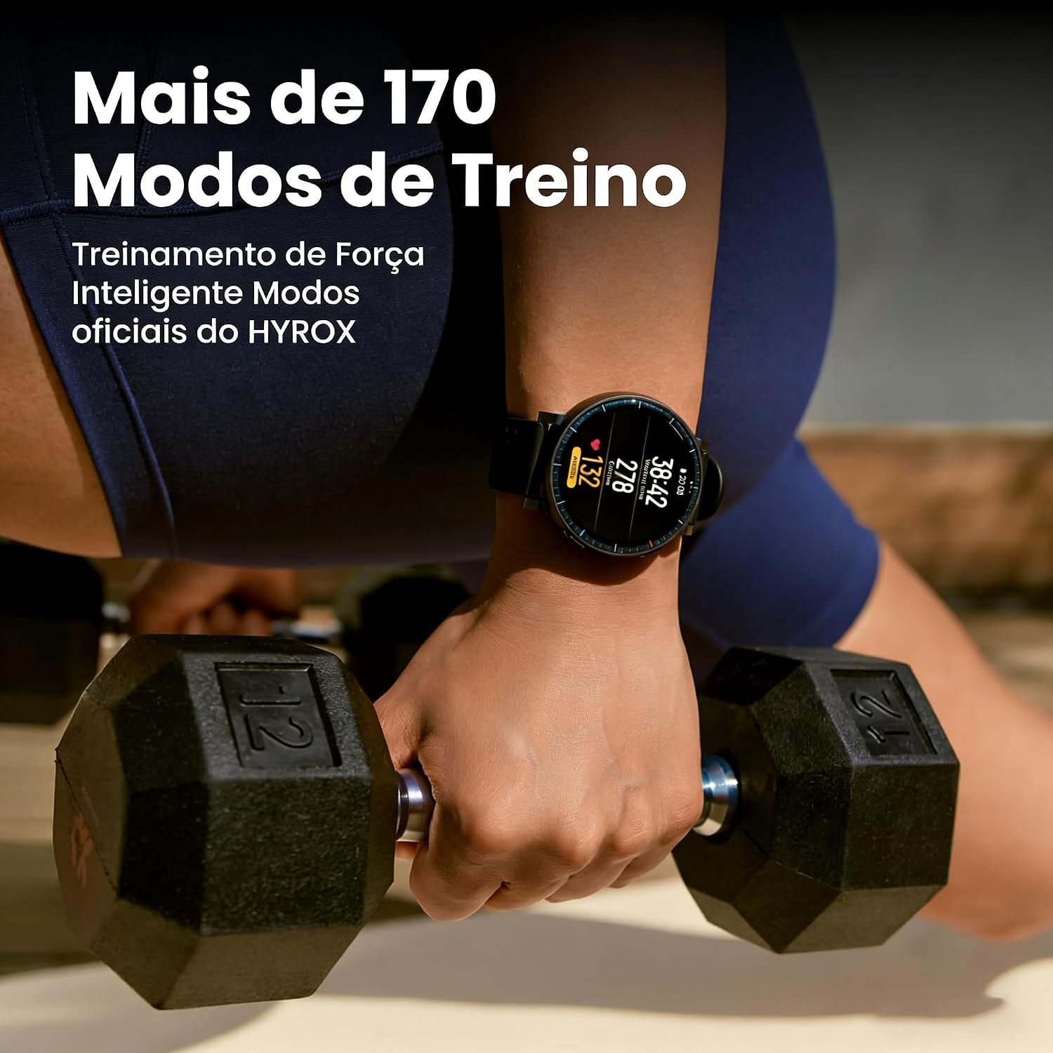 Qualidade percebida dos materiais e elementos de controle do relógio.