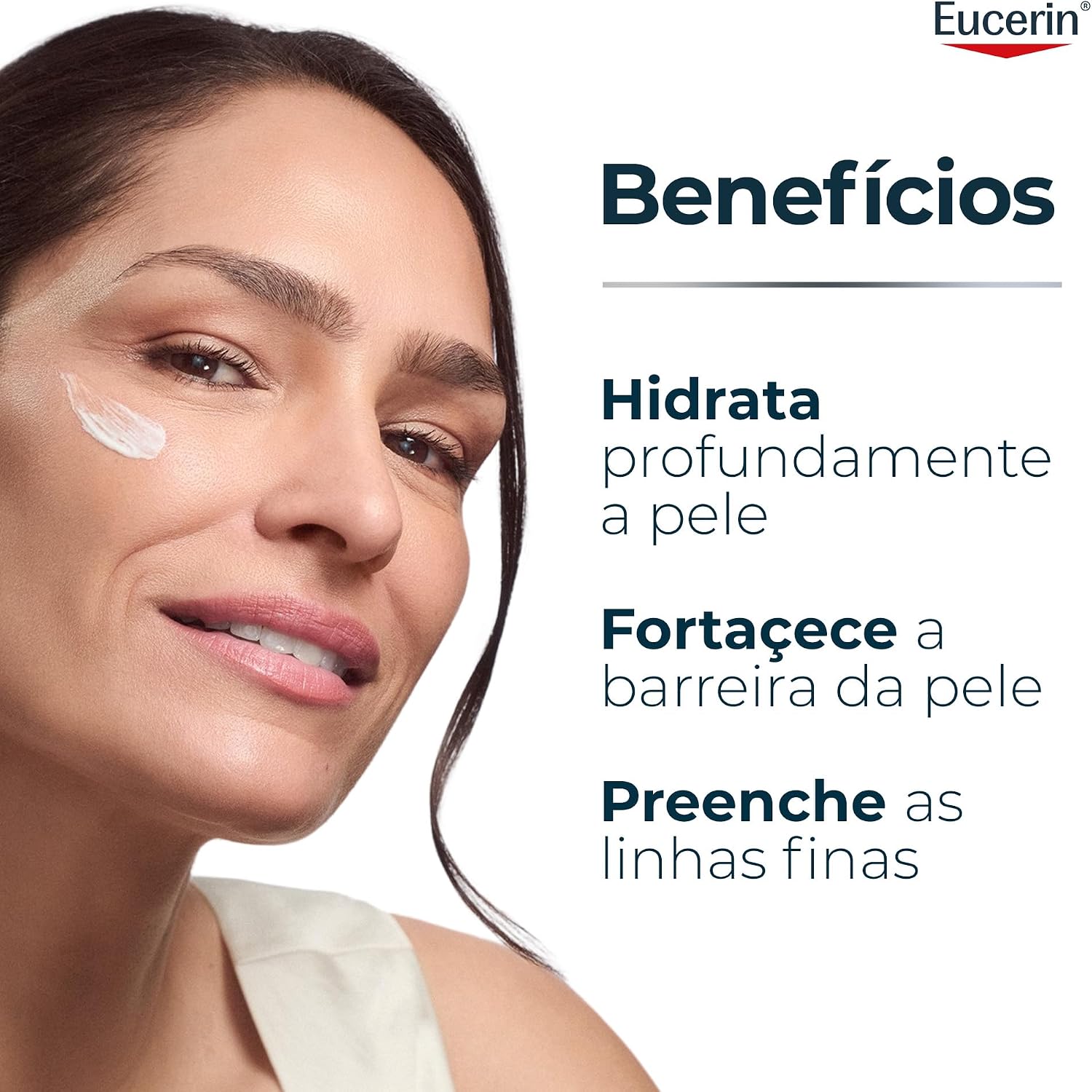 Ajuda a comunicar os diferenciais da fórmula, como ácido hialurônico, glicerina e hidratação 24h.