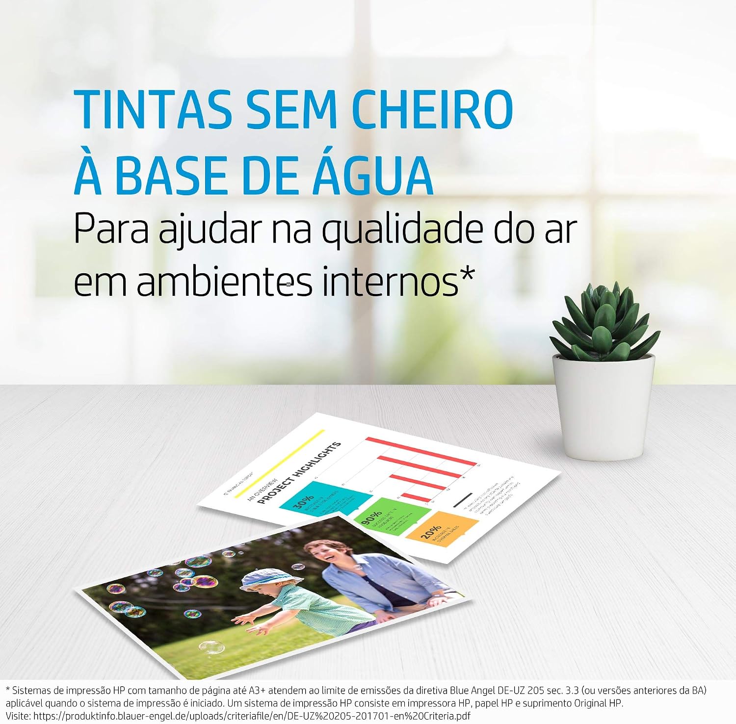 Conecta o produto à experiência real de impressão em impressoras HP compatíveis.