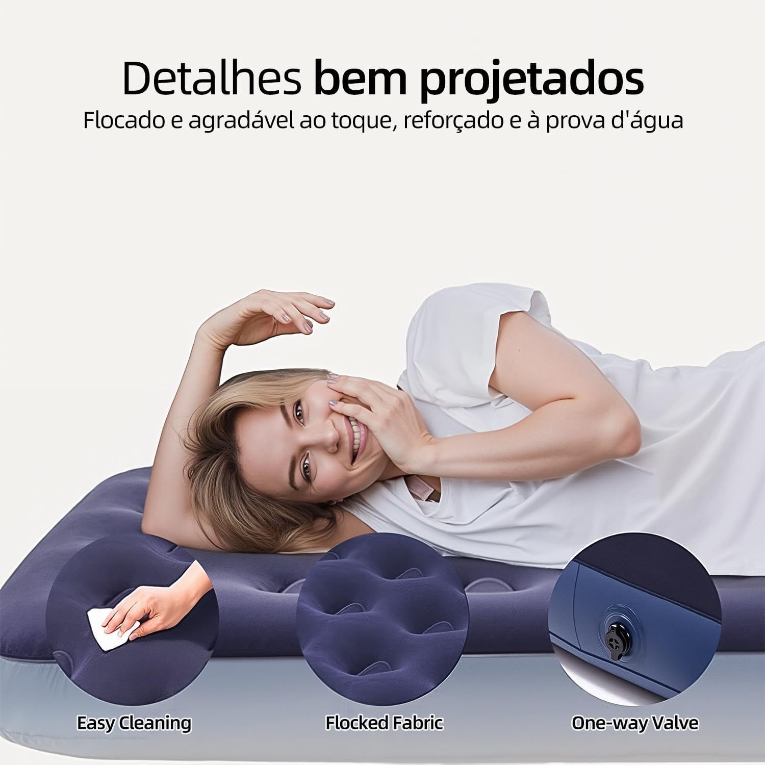 Ajuda a mostrar versatilidade para camping, casa ou visitas, reforçando uso cotidiano.