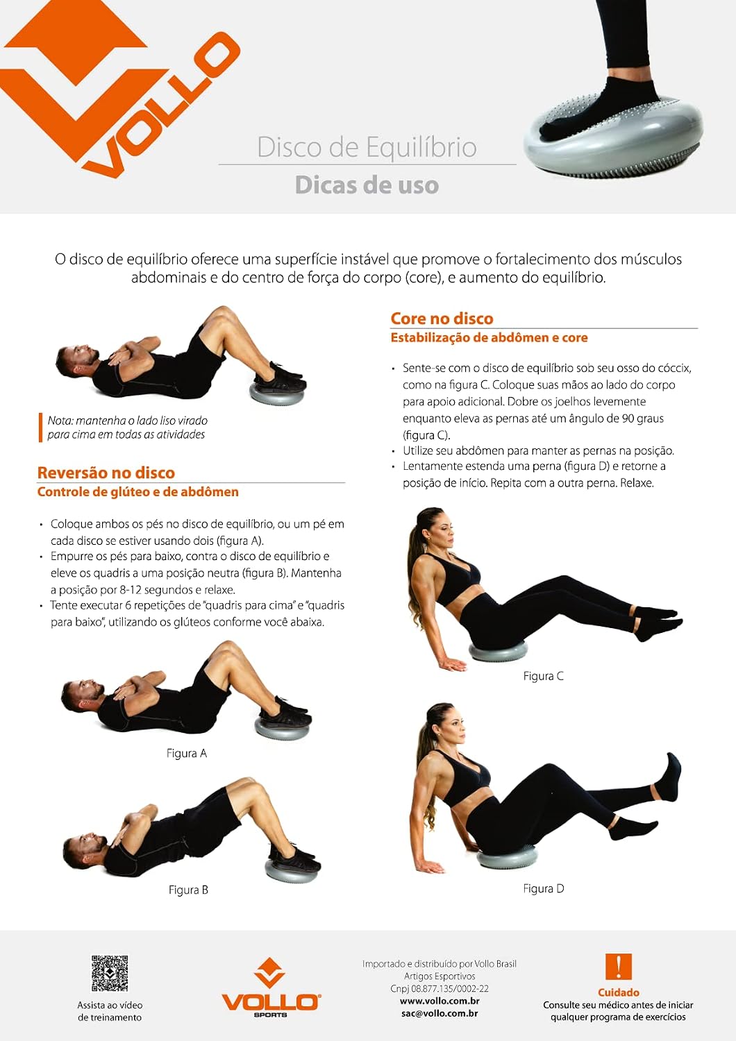 Mostra o produto em ação, reforçando sua aplicação em treino funcional ou reabilitação.